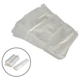 100pc Shrink Bag Heat Shrink Bags Film Wrap Seal Packing Shrinkable Transparent Polyolefin Bag Packaging Storage Tool