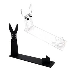1pcs New Arrival Boutique Store Shoe Display Props Clear Acrylic Pistols Holder Kids Toys Gun Model Display Stand Rack