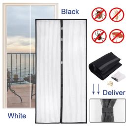 Anti Mosquito Fly Curtains For Doors Screen Magnetic Mosquito Net Door Window Automatic Closing Mesh For Kitchen Living Room