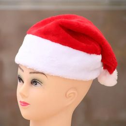 2023 neue Jahr Dicke Weihnachten Hut Erwachsene Kinder Weihnachten Dekorationen für Zuhause Weihnachten Santa Claus Geschenke Navidad Decor Winter Caps