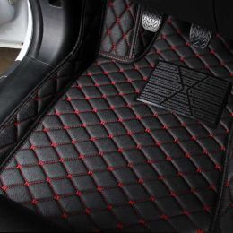 Custom Made Leather Car Floor Mats For Dacia Duster 2010 2011 2012 2013 2014 2015 2017 Carpets Rugs Foot Pads Accessories