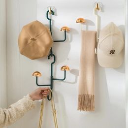 Hooks 360° Degree Rotating Scarf Hat Hanger Holder Hook Multi-functional Multi-layer Home Display Rack Organizer