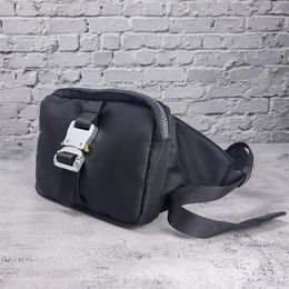 Backpack 1017 ALYX 9SM Couple Universal Buckle Zipper Function Waistpack Chest Bag Size (20 13 3) Cm Shoulder Strap 110cm