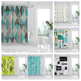 Shower Curtains Waterproof Fabric Bathroom Curtain Accessories 180x200 Bath For 240 332 Nordic Boho Decoration