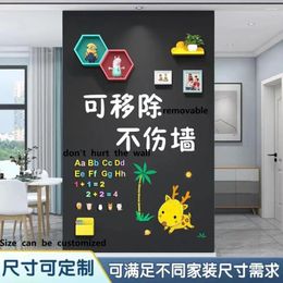 Window Stickers Blackboard Wall Magnetic Household Removable Children's Drawing Small Rewritable Office Teaching Whiteboard
