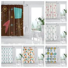 Shower Curtains Waterproof Fabric Bathroom Curtain Accessories 180x200 Bath For 240 368 Nordic Boho Decoration