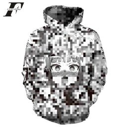 3D Ahegao Hoodie sweatshirt Men women Shy Girl Face Sweatshirt Japan Anime Sexy Streetwear Harajuku Oversized Zipper Jackets