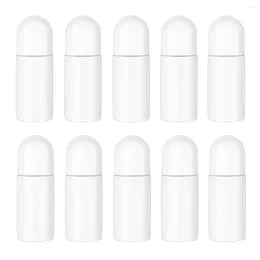 Storage Bottles 50ml Roller Refillable Oil Fragrance Tubes Rolling Makeup Vials Empty