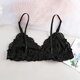 BANNIROU 1Pcs Lace Bra For Woman Thin Transparent Sexy Underwear Female Lingerie Women's Bralette For Ladies 2023 NEW SALE