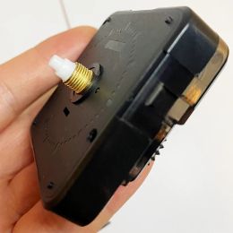 Sweep Silent Quartz Movement 5mm Screw Axis Length Plastic Mechanism With 942# Black Hands Clock Accessory DIY Kits