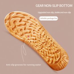 Orthopaedic Height Increase Insoles for Women Men Invisiable 1.5-3.5cm Memory Foam Shoes Pad Breathable Feet Care Insole