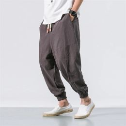 FGKKS 2023 Casual Pants Men's Spring Summer Hip Hop Bundle Foot Solid Sweatpant High-Quality Design Brand Oversize Trousers Male