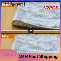 Bath Mats 1/2PCS Carpet Non-slip Sticker Self-Adhesive Anti Skid Grip Floor Mat Fixed Right-angle