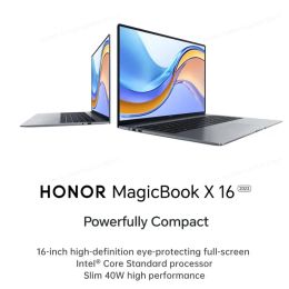 HOT Laptop Honor MagicBook X16,Ultrabook 16 "Intel Core i5-12450H,16GB 512GB SSD IPS Notebook Portable Computer Windows 11