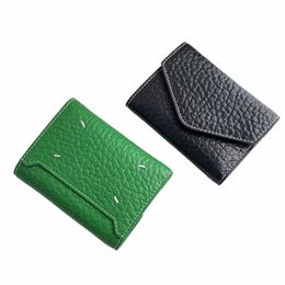 genuine Leather Lady Wallet New High-End Elephant-Print Short Mey Clip Multi-purpose Pocket Cowhide Purse 2023 06ku#