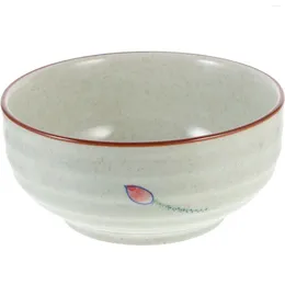 Bowls Ramen Bowl Ceramic Noodle Soup Home Accessory Cereal Dessert Household Student