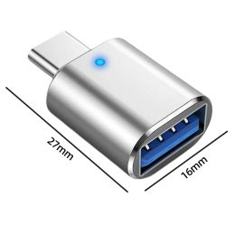 USB 3.0 Type-C OTG Adapter Type C USB C Male To USB Female Converter For Macbook Xiaomi Samsung Huawei 3A USB C OTG Connector