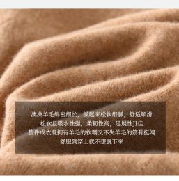 100% Cashmere Wool V-Neck Knitted Sweater Women 2023 Autumn Winter Elegant All-match Warm Pullover Pull Femme Hiver Jumper