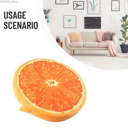 Cushion/Decorative Pillow 1Pc Creative Fruit Seat Cushion Garden Chair Cover Home Decoration Circular Decoration Single Pattern Sofa Throw Y240401