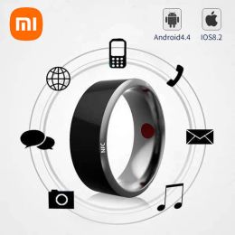 Control NEW Xiaomi NFC Smart Ring Electronic Bluetooth Ring Solar Ring IC/ID Rewritable Analogue Access Card Tag Key Ip68 Waterproof