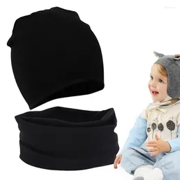 Clothing Sets Kids Beanie Hat And Scarf Winter Set Toddler For 0-2 Year Old Baby Boys Girls Cold Weather