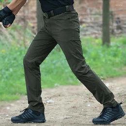 Men's Pants Outdoor Archbishop Tactical S Flash Commuting Quick Drying Elastic Multi Pocket Slim Fit Durable Workwear