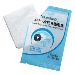 Toilet Seat Covers Waterproof Safety Hygienic Convenient Travel Essentials Pad Bathroom Accessory Portable