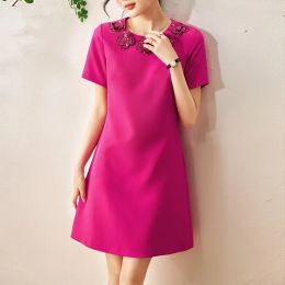 Purple Red Dress Women Dresses Y2k Classy Extreme Mini Dress Elegant Chic Promotion Ladies 2023 Summer Women