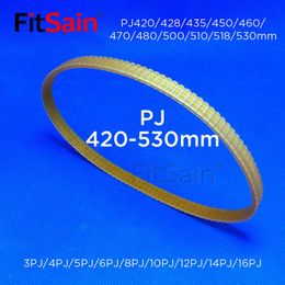 FitSain-PJ813/825/850/870/900/ 930/950/960/965/1000/1030mm V-ribbed belt Multi wedge PJ Belt pulley