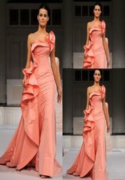 Pink Mermaid Elegant Prom Dresses Long 2020 New Elegant Evening Formal Dresses vestidos de fiesta party Gown6465004