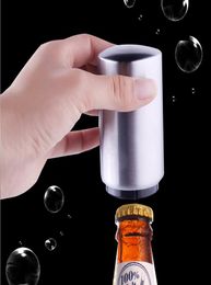 Magnetic Automatic Beer Opener Stainless Steel Bottle Opener Portable Mag net Wine Openers Bar tools1541598