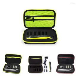Storage Bags Portable Shaver Razor Holder Bag For QP150/QP2520 Electric Charger Carrying Case Shockproof Foam Hard Box