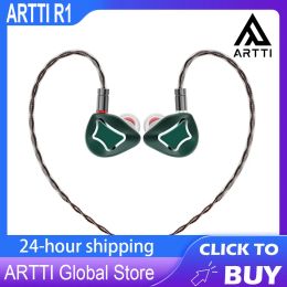 ARTTI R1 HiFi IEMs in Ear High-purity Copper Wired Monitors Earphones 0.78mm 2pin & 3.5MM/4.4MM Triple Dynamic Driver Music New