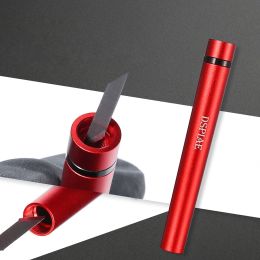 DSPIAE Dk-1 Aluminum Alloy Pen Knife with 21 Pcs Blade Sharp / with 41 Pcs Blade Sharp 12*12*147mm Red