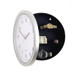 Wall Clocks Clock Hidden Safe Secret Safes For Stash Money Cash Jewellery