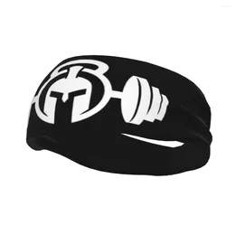 Berets Spartan Gym Logo Headband Women Men Non Slip Bodybuilding Fitness Muscle Moisture Wicking Sweatband For Tennis