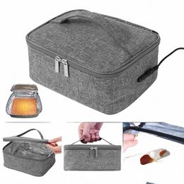 insulated Lunch Bag Electric Thermal Lunch Bag USB Heating Bag Portable Food Wr Box Travel Hiking Outdoor Cam Lunch i00K#