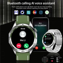 2024 GT4 Pro Max Smartwatch Men's NFC Tracker 1.43-Inch AMOLED 466*466 HD Screen Always Displays HD Bluetooth Call Smart Watch