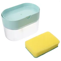 Liquid Soap Dispenser Dishwashing Box Kitchen Accessory Home Useful Household Sink Sponge Holder Dishwasher Detergent