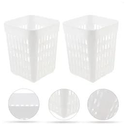 Kitchen Storage 2 Pcs Dishwasher Cutlery Basket Kitchenware Tableware Classified Filter Holder Household Accessory Pp Fork Knives