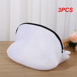 Laundry Bags 3PCS Wash Bag Padded Net Shoes Protector Polyester Washing Machine Friendly Drying Shoe