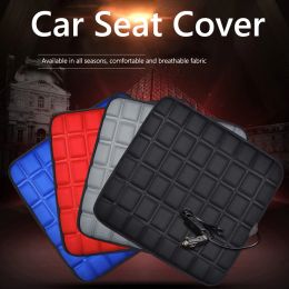 2V Car Seat Heated Cover Electric Heating Pads Adjustable Temperature 40W Winter Seat Heater Anti-slip Winter Pad Cushion