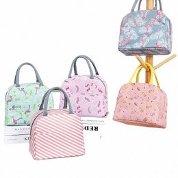 insulated Lunch Bag Insulati Bento Pack Aluminum Foil Rice Bag Meal Pack Ice Pack Student Bento Lunch Handbag Insulati Bags S8fw#