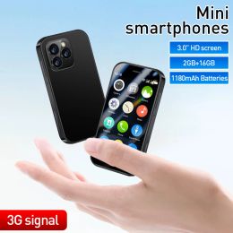 Mini Smartphone SOYES I14 MINI S13 Pro Android 9.0 Dual SIM 3G Network 2GB 16GB 1180mAh Battery 3.0'' Display Small Mobile Phone