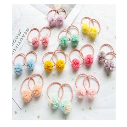50-100 Pieces of 2 Cm Lace Mesh Ball Plush Pom Poms Diy Material Clothing Shoes Hats Jewellery Decorative Accessories Pendant