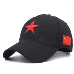 Ball Caps Cartoon Chinese Flag Casquette Baseball Cap Adjustable Snapback Hats For Men And Women 203