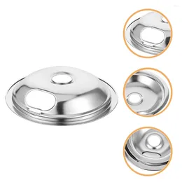 Take Out Containers Drip Tray Burner Pans Bowl Kitchen Gadgets Electric Covers Gas Stove Metal Replacement