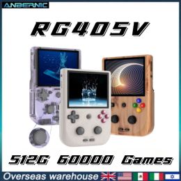 ANBERNIC -RG405V RG353V Portable Retro Handheld Video Game Console Android PSP mini game super electronic gamepad stick