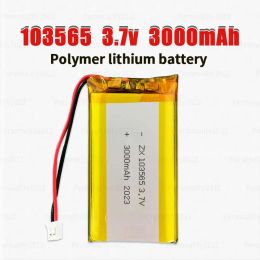 Polymer Lithium Battery 103565 3.7v 3000mAh Li-po Batteries Lipo Connector Ph-2.0p for Power Bank Tablet DVD GPS PSP Drone Cell