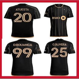 2024 LAFC Home soccer jerseys VELA CHIELLINI ACOSTA D.BOUANGA KAYE ROSSI Los Angeles FC Football shirts kit